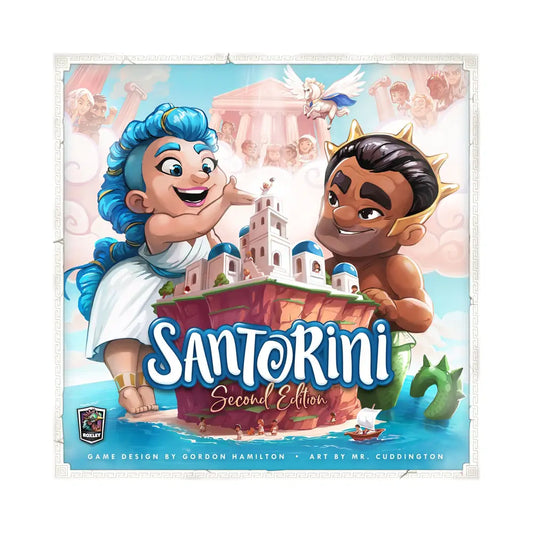 Santorini Board Game: 2nd Edition Board Game Roxley