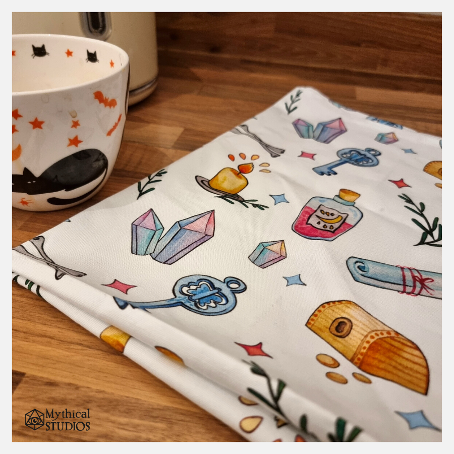 Home Brewer Tea Towel Gifts Mythical Studios