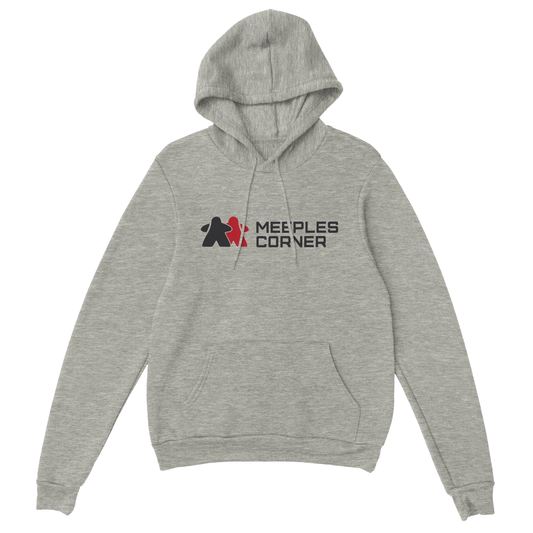 Meeples Corner Logo Hoodie Print Material Meeples Corner