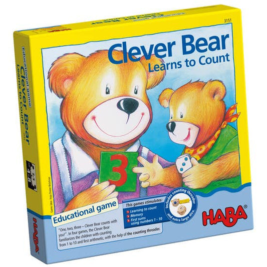 HABA Clever Bear Learns to Count Kids Board Game HABA