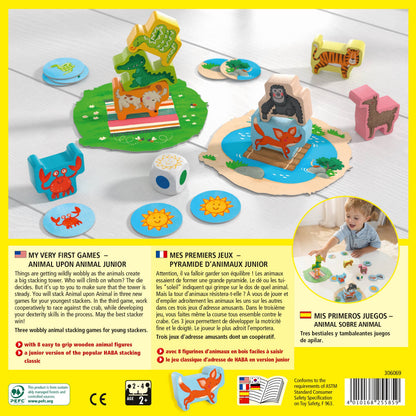 HABA My Very First Games - Animal Upon Animal Junior Kids Board Game HABA UK