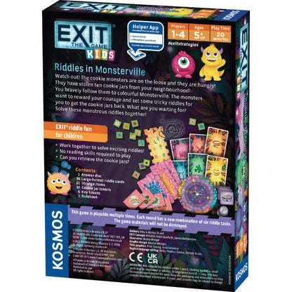 Exit: The Game - Kids - Riddles in Monsterville Escape Room Kosmos