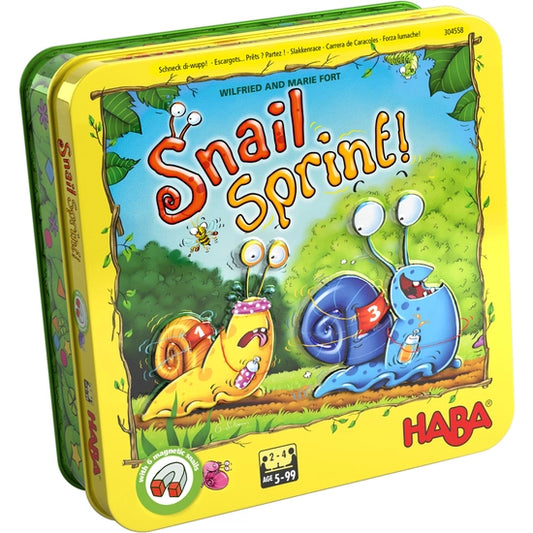 Snail Sprint Kids Board Game HABA