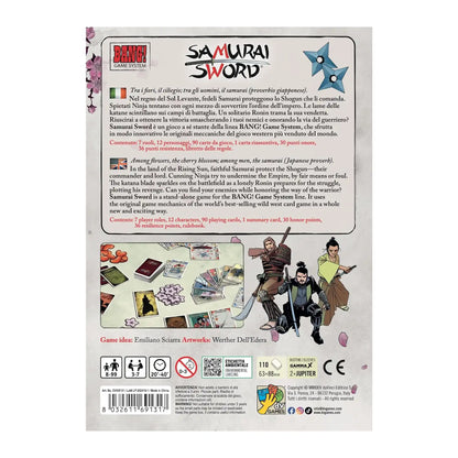 Samurai Sword Card Game dV Giochi