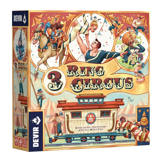 3 Ring Circus Board Game Devir