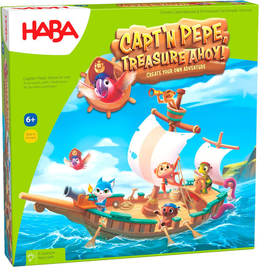 HABA Capt'n Pepe - Treasure Ahoy! - Board Game Kids Board Game HABA UK
