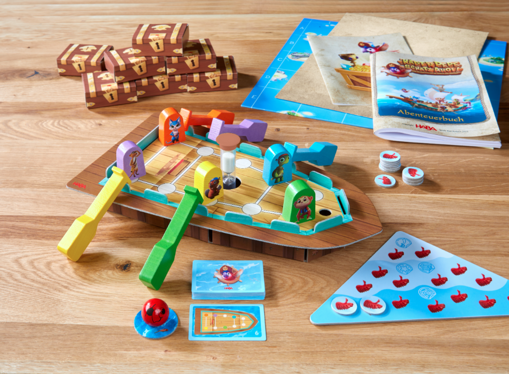 HABA Capt'n Pepe - Treasure Ahoy! - Board Game Kids Board Game HABA UK