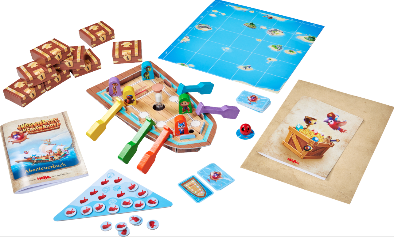 HABA Capt'n Pepe - Treasure Ahoy! - Board Game Kids Board Game HABA UK