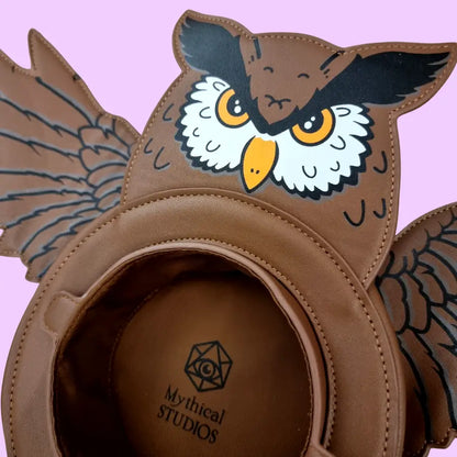 Owl Dice Tray Dice Tray Mythical Studios
