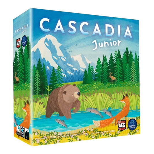 Cascadia Junior Kids Board Game Alderac Entertainment Group