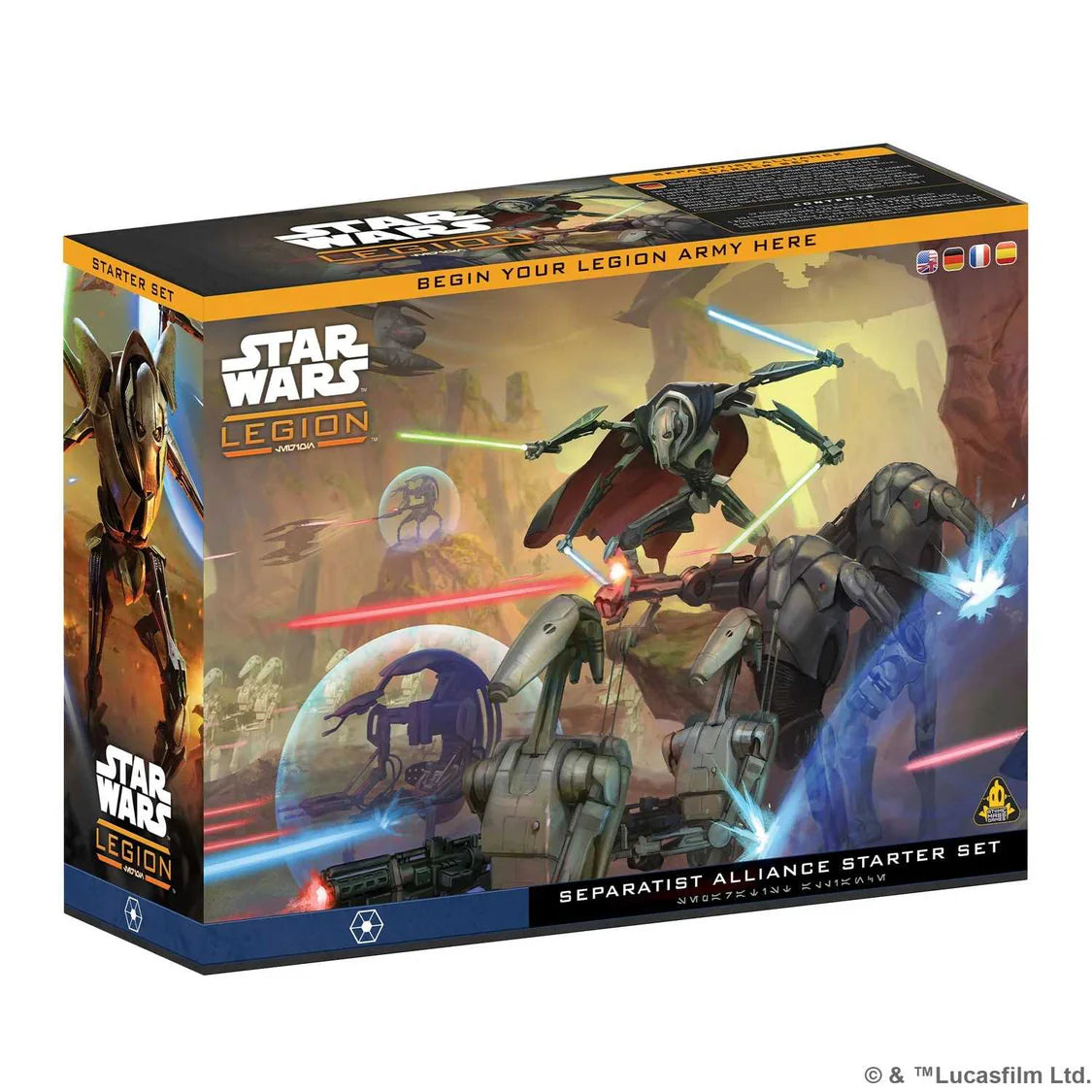 Star Wars: Legion - Separatist Alliance Starter Set Miniatures Atomic Mass Games