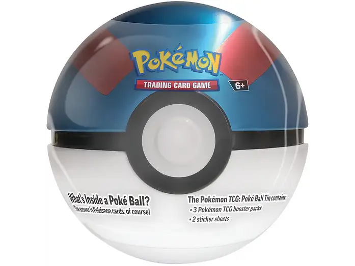 Pokémon TCG: Poke Ball Tin (2024) Trading Cards Pokemon Company