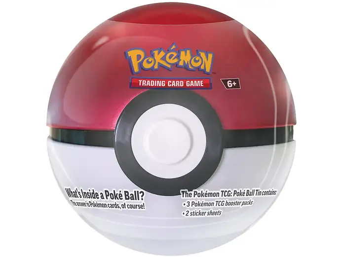 Pokémon TCG: Poke Ball Tin (2024) Trading Cards Pokemon Company