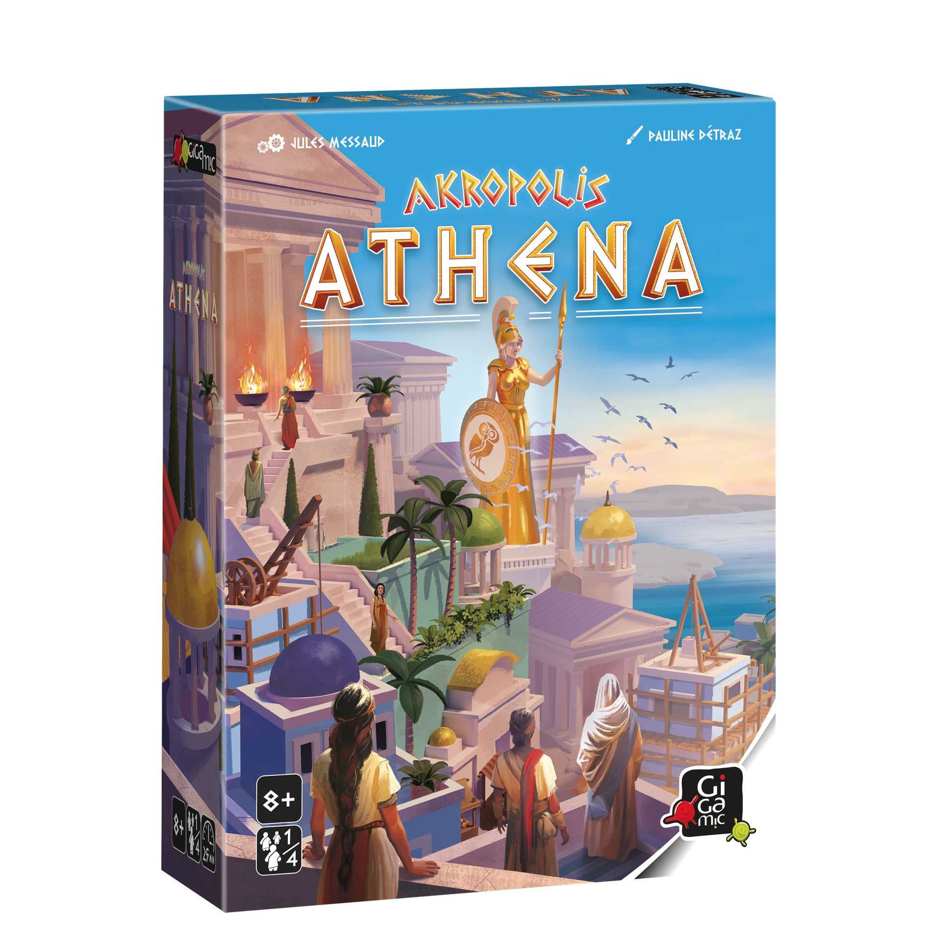 Akropolis: Athena Expansion Board Game Gigamic