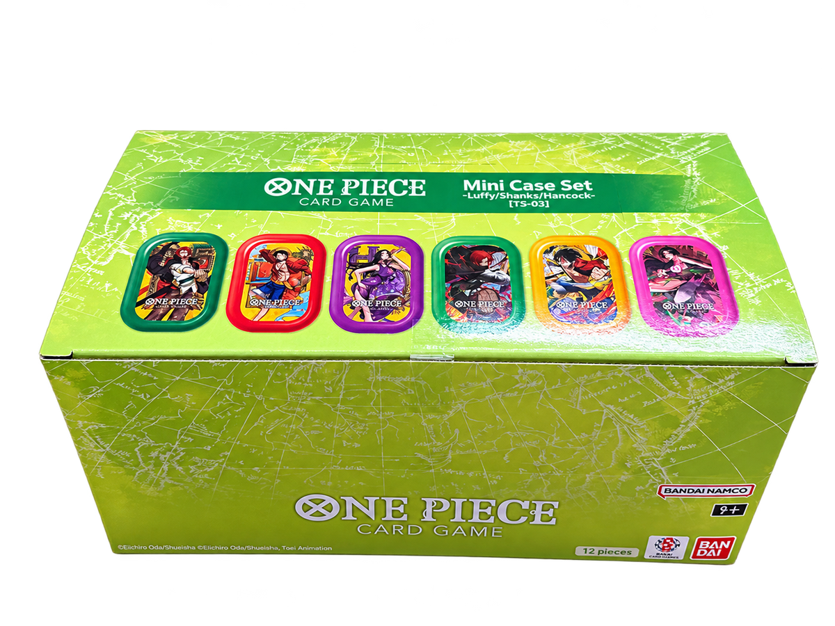 One Piece Card Game: Mini Case Set Vol.3 Sealed DISPLAYx12 (TS-03) Trading Cards Bandai