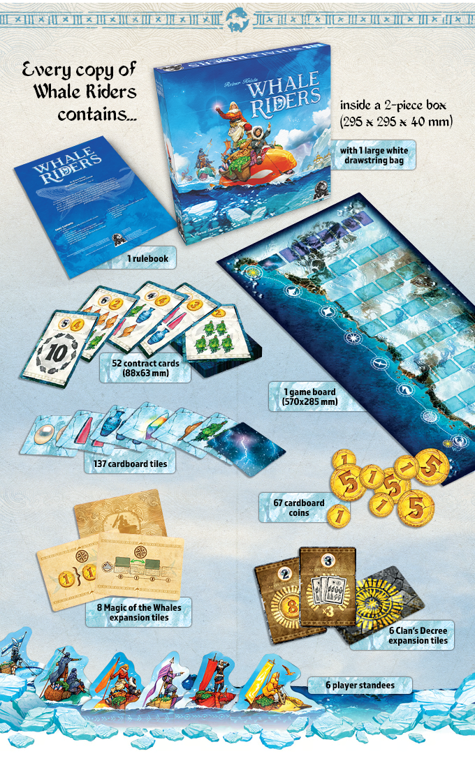 Whale Riders Board Game Ape Games