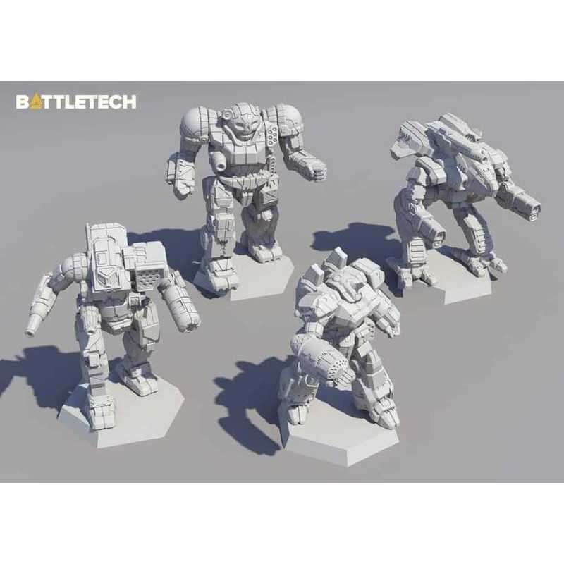 BattleTech: Inner Sphere Direct Fire Lance Miniatures Catalyst Game Labs
