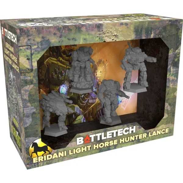 BattleTech Eridani Light Horse Hunter Lance Miniatures Catalyst Game Labs