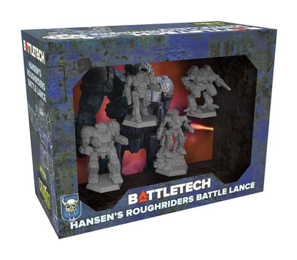 BattleTech Hansens Roughriders Battle Lance Miniatures Catalyst Game Labs