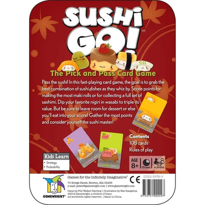 Sushi Go! Card Game Gamewright