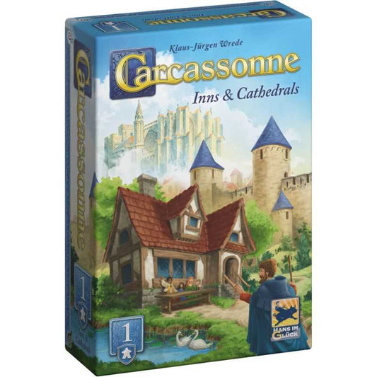 Carcassonne: Inns & Cathedrals Expansion Board Game Hans im Glück