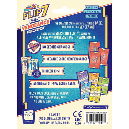 Flip 7: With a Vengeance Card Game USAopoly