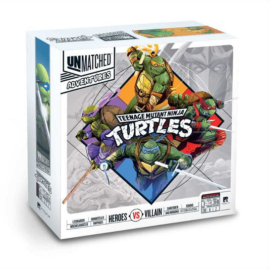 Unmatched Adventures: Teenage Mutant Ninja Turtles Board Game Iello