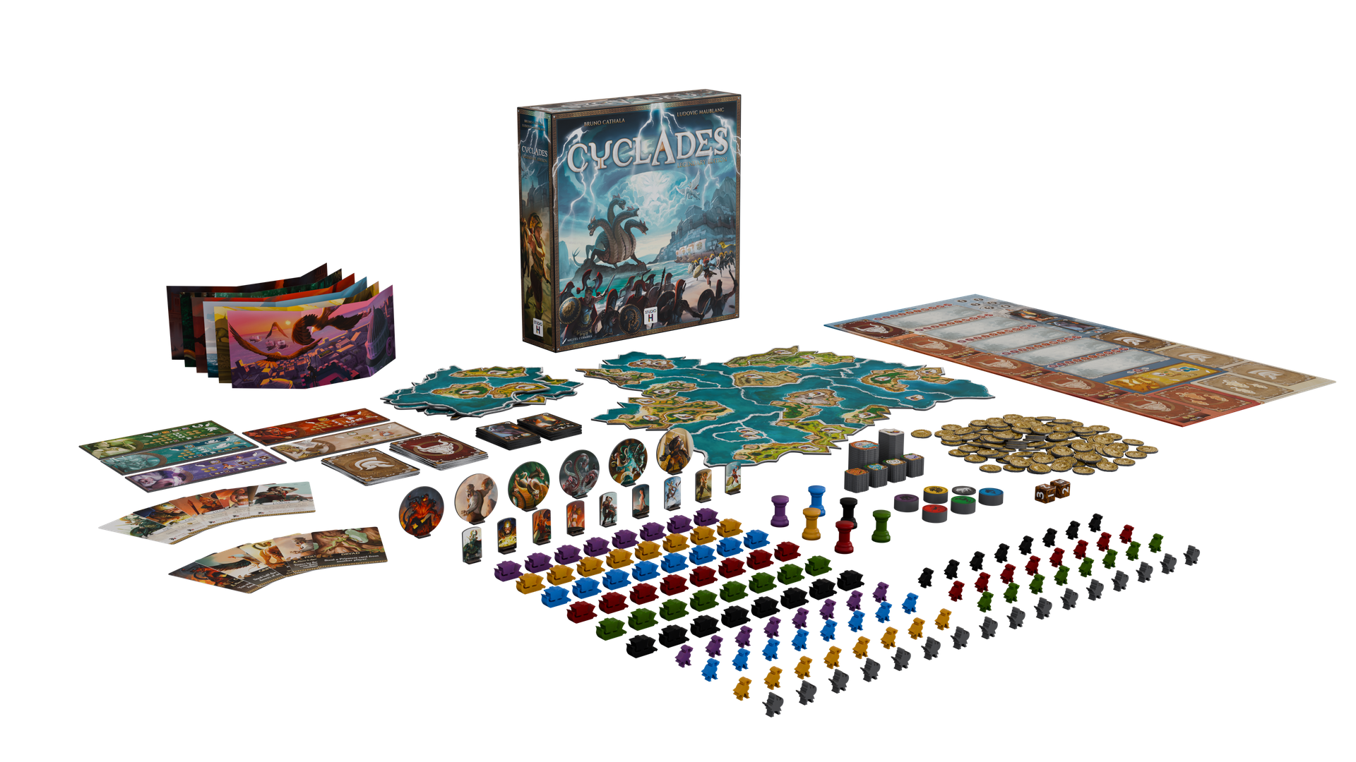 Cyclades: Legendary Edition Board Game Studio H