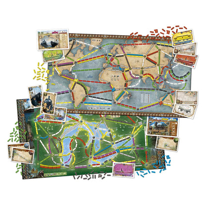 Ticket to Ride: Rails & Sails Board Game Days of Wonders