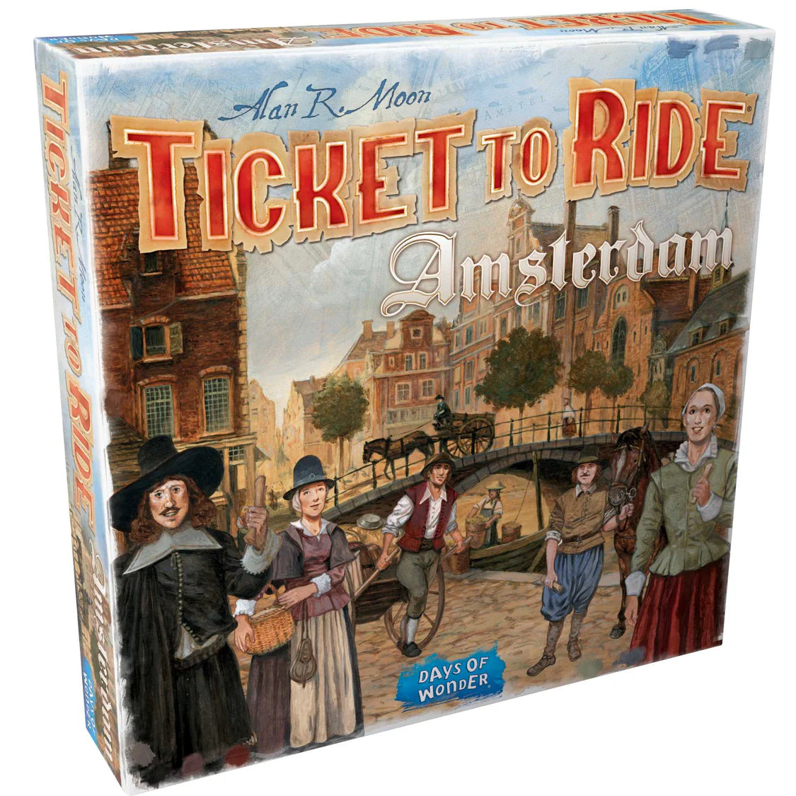 Ticket To Ride: Amsterdam Board Game Days of Wonders