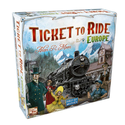 Ticket to Ride Europe Board Game Days of Wonder