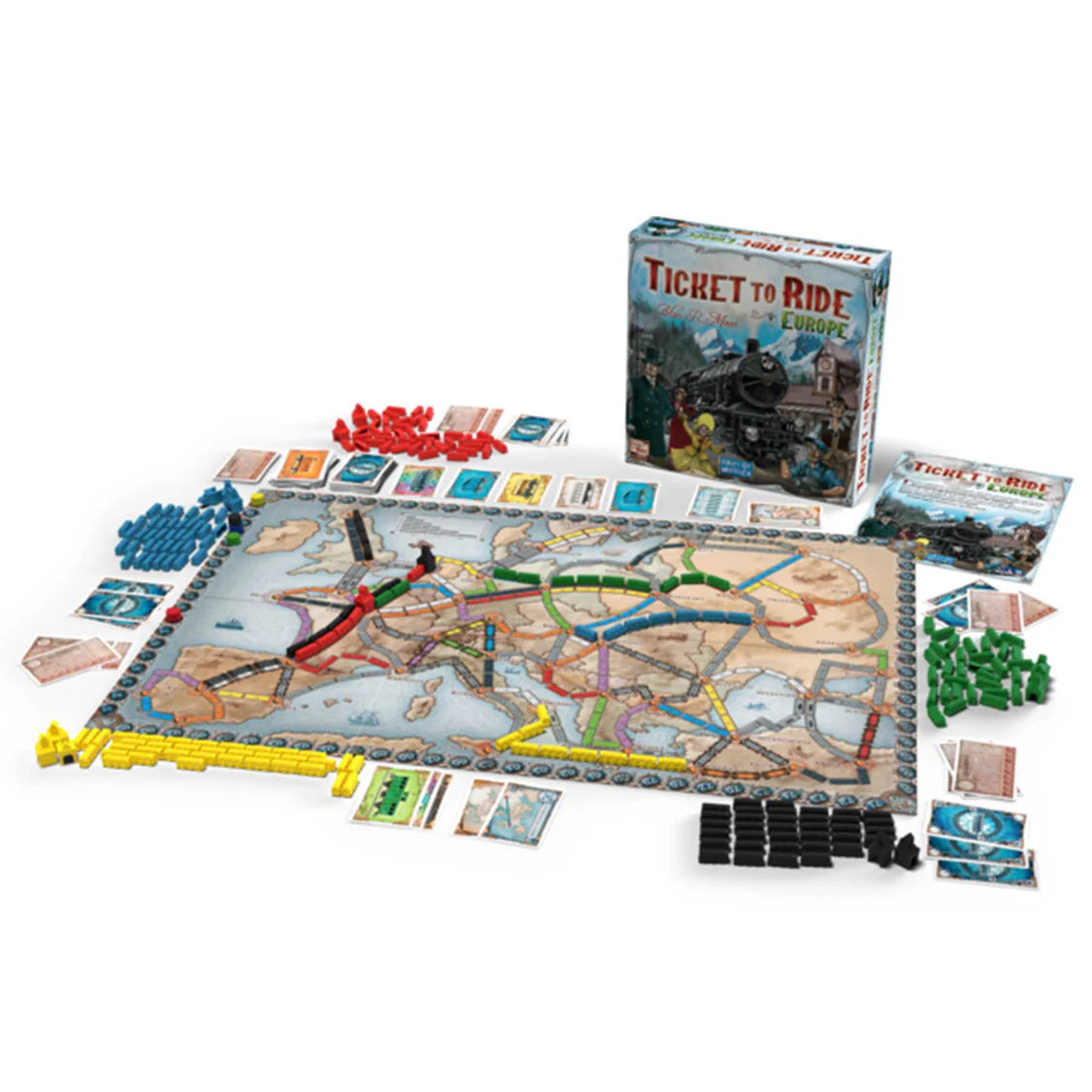 Ticket to Ride Europe Board Game Days of Wonder