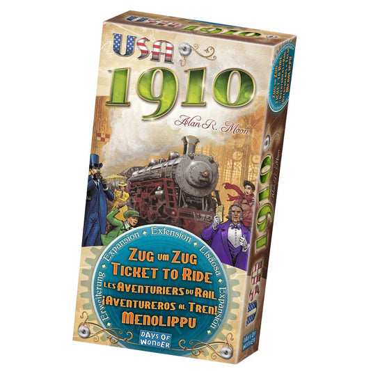 Ticket To Ride: USA 1910 Board Game Days of Wonder