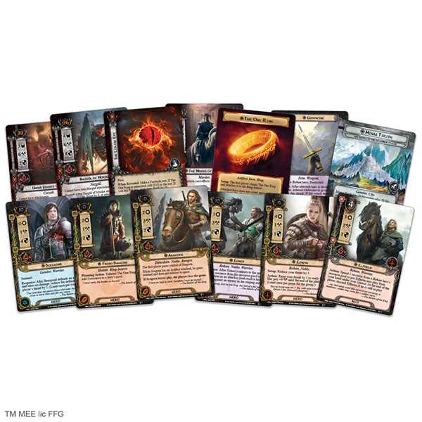 The Return of the King Saga Expansion: The Lord of the Rings LCG Card Game Fantasy Flight Games
