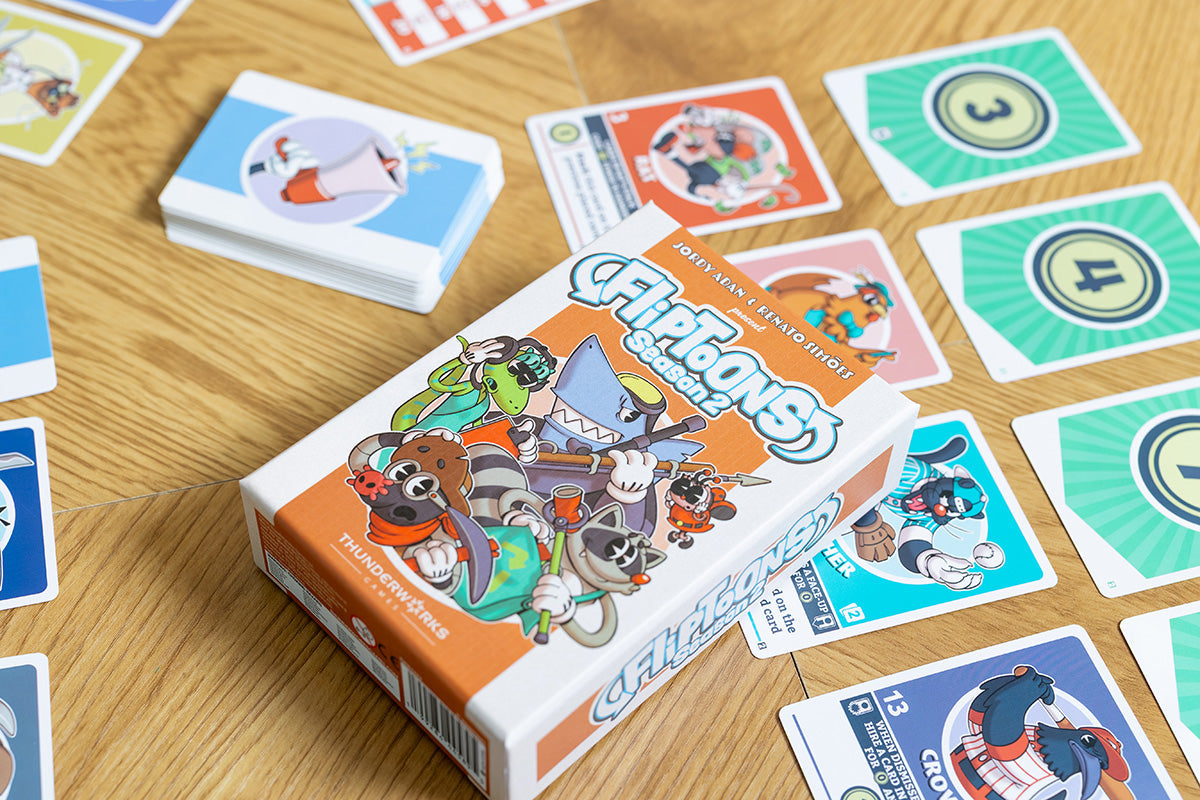Fliptoons: Season 2 Card Game Thunderworks Games
