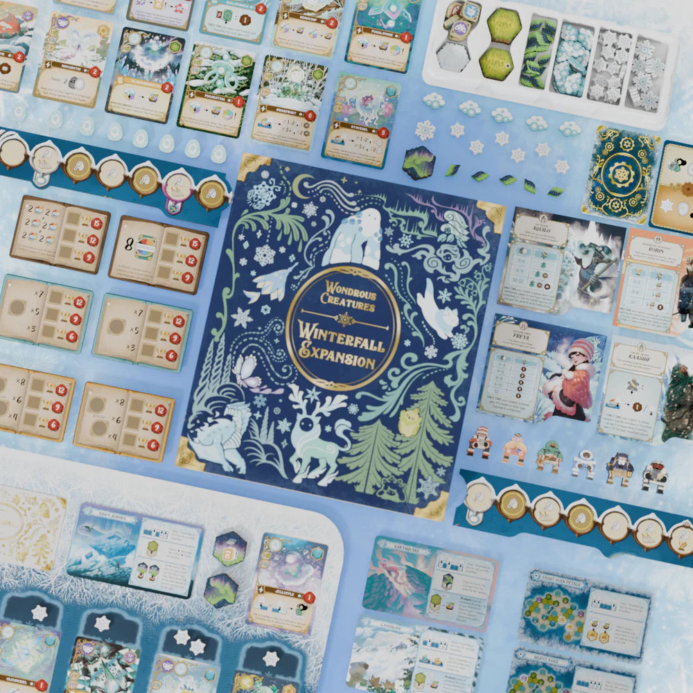 Wondrous Creatures: Winterfall Expansion Board Game Bad Comet