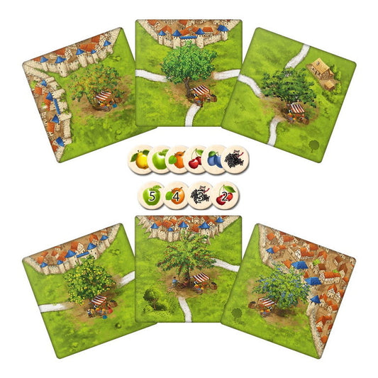 Carcassonne 3.0 The Fruit-bearing Trees (Mini Expansion) Board Game Hans im Glück