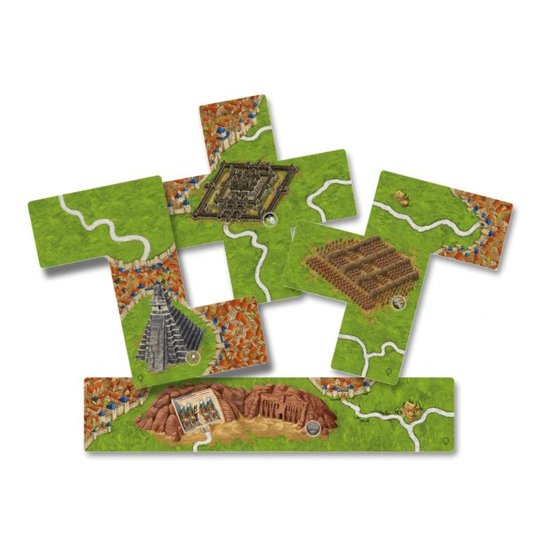 Carcassonne 3.0 The Wonders of Humanity II (Mini Expansion) Board Game Hans im Glück