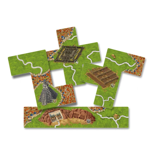 Carcassonne 3.0 The Wonders of Humanity II (Mini Expansion) Board Game Hans im Glück