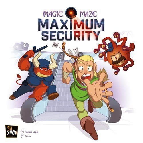 Magic Maze: Maximum Security Board Game Sit Down!