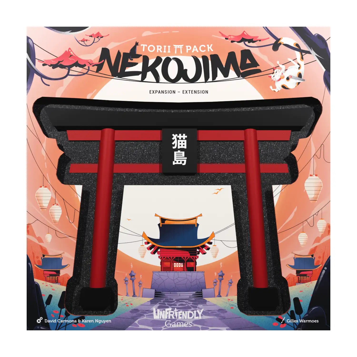 Nekojima: Torii Pack Board Game Unfriendly Games