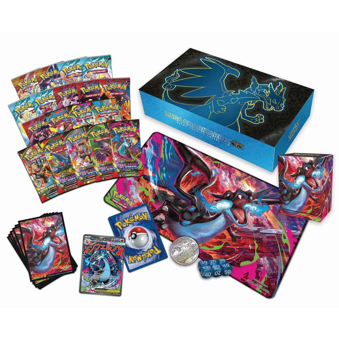 Pokemon TCG: Mega Charizard Ultra-Premium Collection Trading Cards Pokemon Company