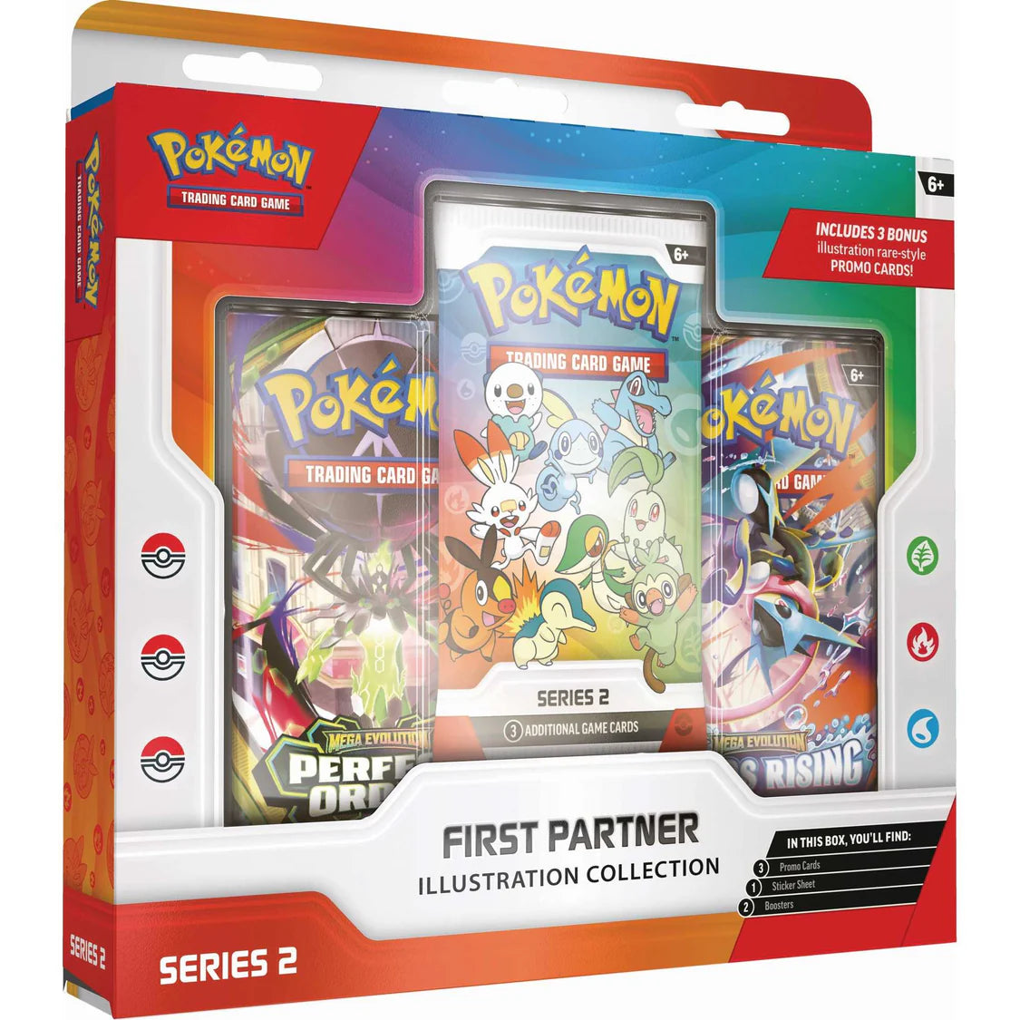 Pokémon TCG: First Partner Illustration Collection - Series 2 Trading Cards Pokemon Company