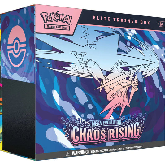 Pokémon TCG: Mega Evolution Chaos Rising Elite Trainer Box Trading Cards Pokemon Company
