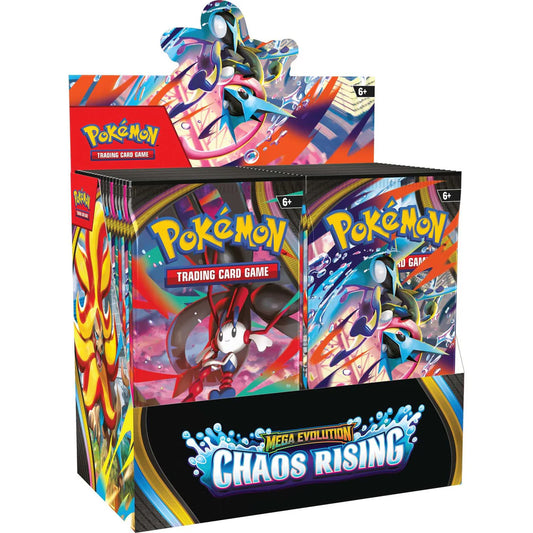 Pokémon TCG: Mega Evolution Chaos Rising Booster Box Trading Cards Pokemon Company