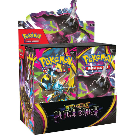 Pokémon TCG: Mega Evolution Pitch Black - Booster Box Trading Cards Pokemon Company