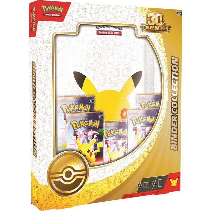 Pokémon TCG: Binder Collection - 30th Celebration Trading Cards Pokemon Company