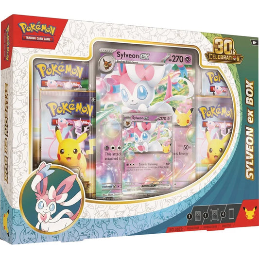 Pokémon TCG: ex Box - Sylveon - 30th Celebration Trading Cards Pokemon Company