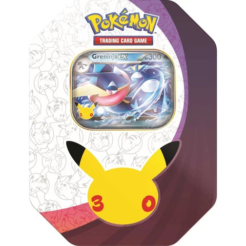 Pokémon TCG: ex Tin - Greninja - 30th Celebration Trading Cards Pokemon Company