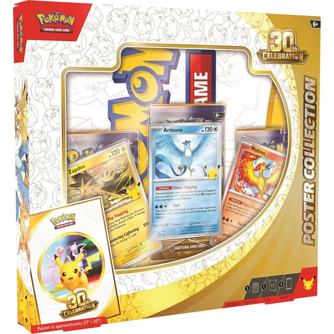 Pokémon TCG: Poster Collection - 30th Celebration Trading Cards Pokemon Company